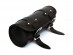 Black Leather Pouch Tool Roll for Harley-Davidson Yamaha Kawasaki Honda Suzuki Triumph